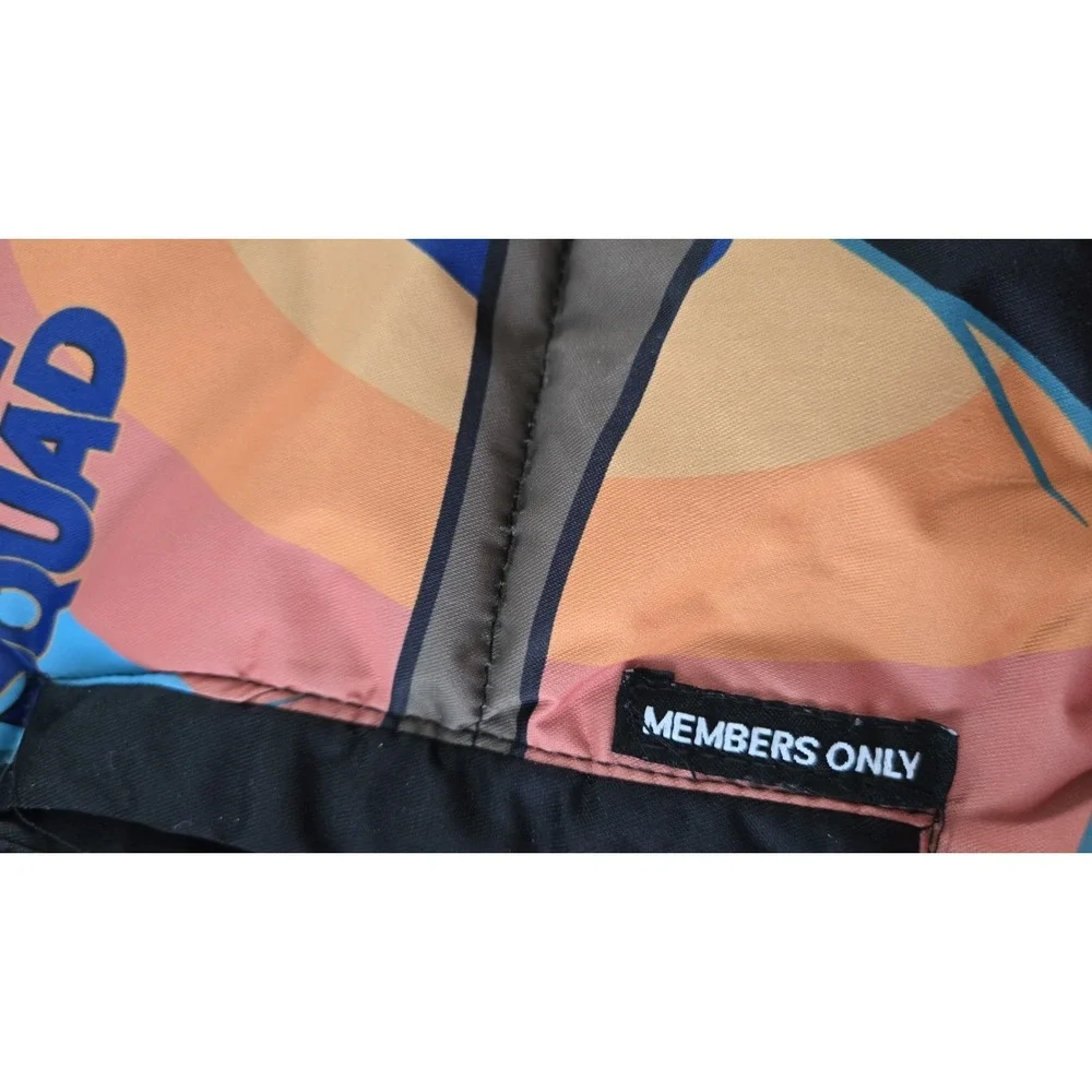 Space Jam Tune Squad Kids Puffer Jacket Hooded Looney Tunes Full Zip Size 10 12 - Picture 9 of 10